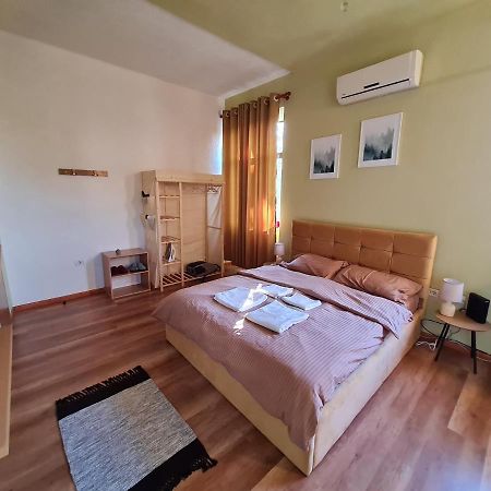 Ex-Block District Charming Studio Apartment With Treeish Sorrounding View! ティラナ エクステリア 写真