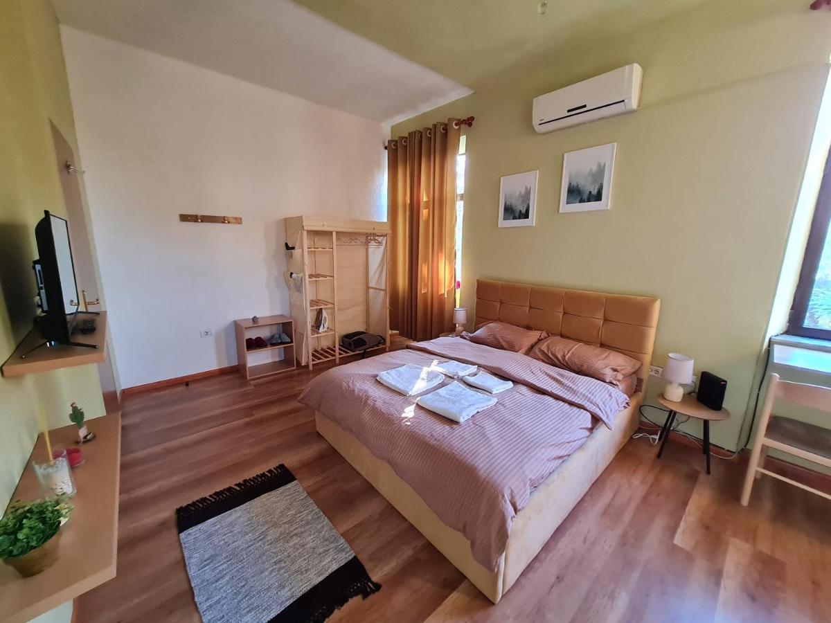 Ex-Block District Charming Studio Apartment With Treeish Sorrounding View! ティラナ エクステリア 写真